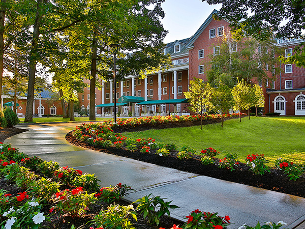 The Gideon Putnam Hotel in Saratoga Springs